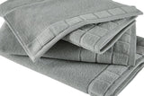 NNEKG 7 Piece 630GSM Aria Towel Set (Silver)