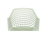 NNEKG Set of 2 Leerdam Armchairs (Pastel Green)