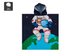 NNEKGE Astronauts Hooded Kids Beach Towel