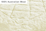 NNEKGE 100% Australian Wool Reversible Underlay (Queen)