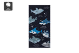 NNEKGE Baby Shark Kids Beach Towel