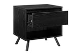 NNEKGE Baily Bedside Table (Black)