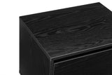 NNEKGE Baily Bedside Table (Black)
