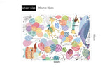 NNEKGE Its a Balloon Celebration Wall Decal Sticker