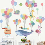 NNEKGE Its a Balloon Celebration Wall Decal Sticker