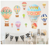 NNEKGE Hot Airballoon Nursery Wall Sticker