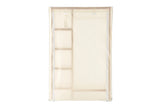 NNEKGE Bamboo Fabric Wardrobe (Beige)