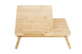NNEKG Portable Bamboo Laptop Desk Tray