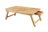 NNEKG Portable Bamboo Laptop Desk Tray