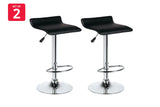 NNEKGE Set of 2 Flat Top Bar Stools
