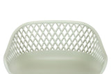 NNEKGE Set of 2 Leerdam Bar Stools (Pastel Green)