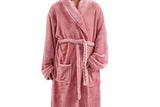 NNEKG Retreat Microplush Bathrobe (Pink)