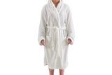 NNEKGE Retreat Microplush Bathrobe (White)