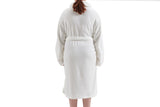 NNEKGE Retreat Microplush Bathrobe (White)