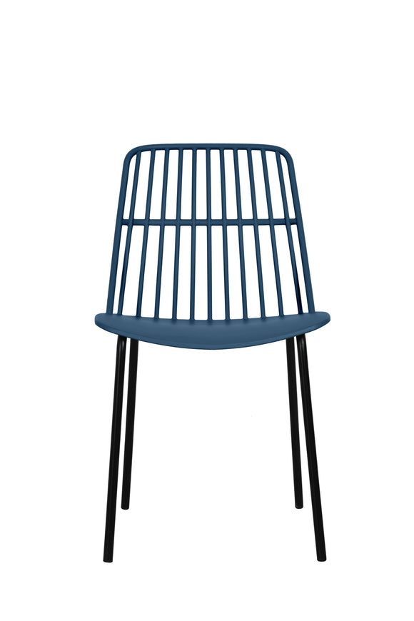 NNEKGE Set of 2 Betty Dining Chairs (Blue)