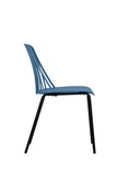 NNEKGE Set of 2 Betty Dining Chairs (Blue)