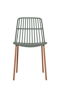 NNEKGE Set of 2 Betty Dining Chairs (Olive)