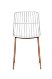 NNEKGE Set of 2 Betty Dining Chairs (White)