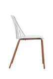 NNEKGE Set of 2 Betty Dining Chairs (White)