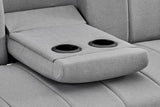 NNEKGE Bonita Pintuck Sofa Bed (Light Grey)