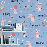 NNEKGE Bunnies and the Magic Nursery Wall Sticker