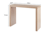 NNEKG Cameran Console Desk (Natural 100cm)