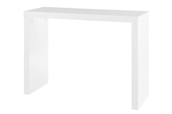 NNEKG Cameran Console Desk (White 100cm)