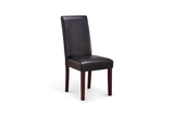 NNEKGE Kyran PU Leather Dining Chairs (Black)