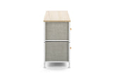 NNEKG 5 Drawer Storage Chest (Beige)