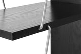 NNEKG Cindy Staggered Bookshelf (Black)