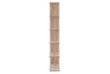 NNEKG Cindy Staggered Bookshelf (Natural)