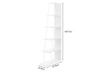 NNEKG Cindy Staggered Bookshelf (White)