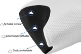 NNEKGE Ergonomic Cervical Neck Pillow for Snore Relief