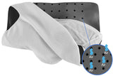 NNEKGE Ergonomic Cervical Neck Pillow for Snore Relief