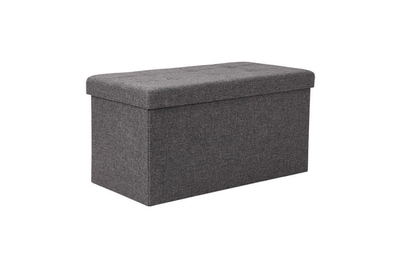 NNEKG Collapsible Storage Box (Large Charcoal Fabric)