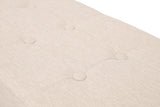 NNEKG Collapsible Storage Box (Large Beige Fabric)