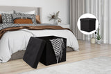 NNEKG Collapsible Storage Box (Small Black Fabric)