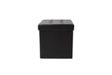 NNEKG Collapsible Storage Box (Small Black PU)