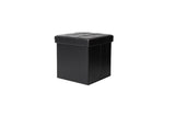 NNEKG Collapsible Storage Box (Small Black PU)