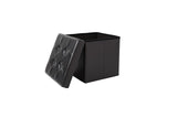 NNEKG Collapsible Storage Box (Small Black PU)