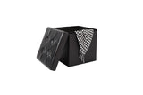 NNEKG Collapsible Storage Box (Small Black PU)
