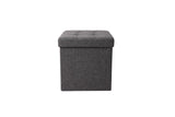NNEKG Collapsible Storage Box (Small Charcoal Fabric)