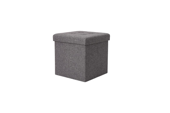 NNEKG Collapsible Storage Box (Small Charcoal Fabric)