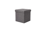 NNEKG Collapsible Storage Box (Small Charcoal Fabric)