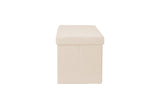 NNEKG Collapsible Storage Box (Small Beige Fabric)