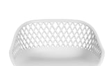 NNEKGE Set of 2 Leerdam Counter Stools (White)
