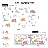 NNEKGE Dinosaur Nursery Wall Sticker