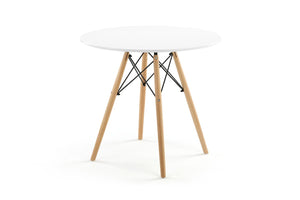 NNEKGE Eames Replica Dining Table (White)