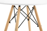 NNEKGE Eames Replica Dining Table (White)