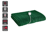 NNEKGE Plush Electric Heated Throw Blanket (Jade 160cm x 130cm)